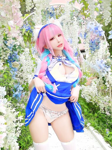 [Cosplay] Plant Lily 花リリ - Minato Aqua