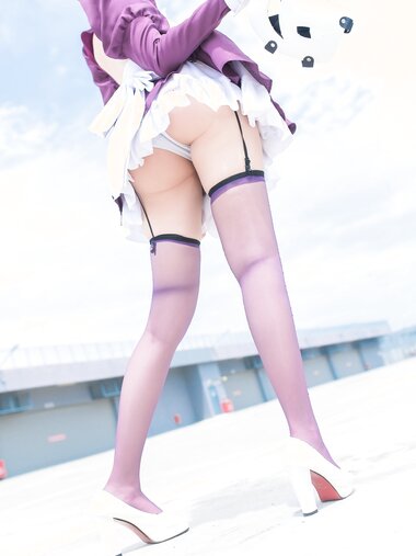 [Cosplay] Plant Lily 花リリ - Maid Mask