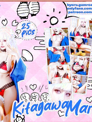[Cosplay] Byoru - Marin red lingerie (My Dress-Up Darling)