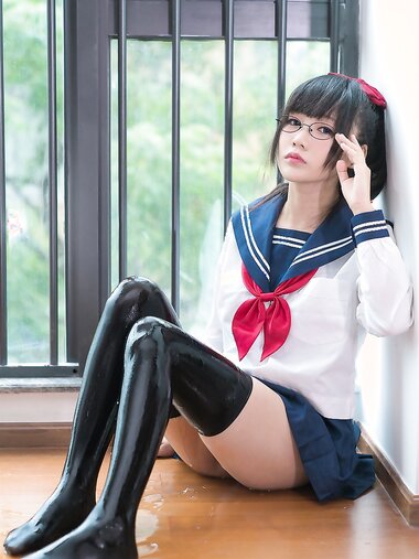 [Cosplay] MingMing Kizami 銘銘 -  湿.的JK