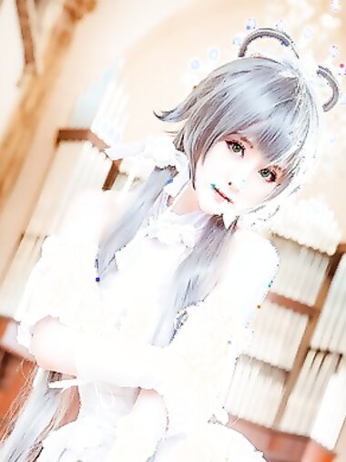 [Cosplay] Yui 金鱼 - Luo Tianyi married 洛天依花嫁
