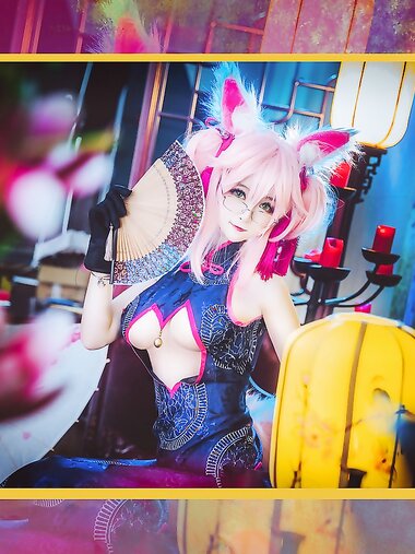 [Cosplay] Yui 金鱼 - Cheongsam Tamamo-mae 旗袍 玉藻前