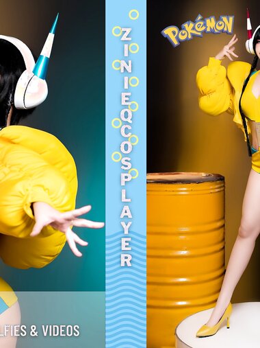 [Cosplay] ZinieQ - Elesa Pokemon