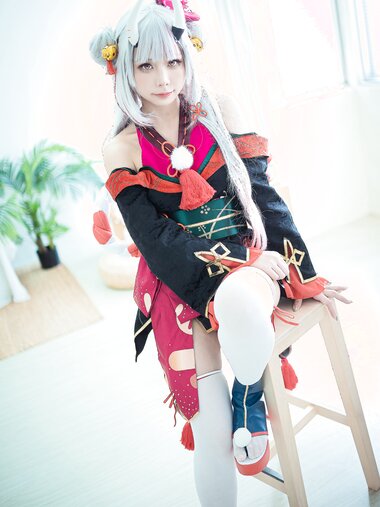 [Cosplay] Murasaki - Nakiri Ayame 百鬼あやめ