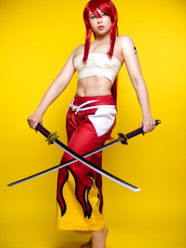 [Cosplay] Virtual Geisha - Erza Scarlet エルザ・スカーレット (Fairy Tail)