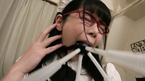 GUN-877 Red and a girl and basketball gag Misakura Hoshino