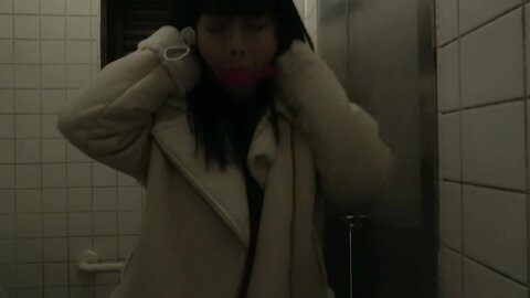 GUN-877 Red and a girl and basketball gag Misakura Hoshino