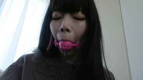 GUN-877 Red and a girl and basketball gag Misakura Hoshino