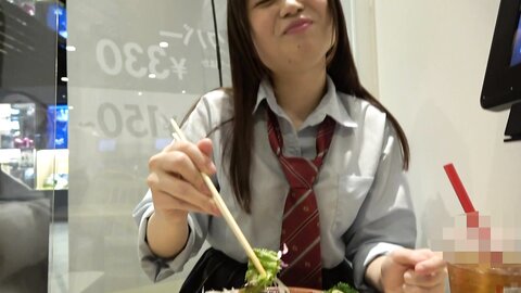 NOSKN-002 Very First For A Step-daughter. G-Cup Tits With Pink Areola And Pale Skin. *** Aoi-chan Is A Lewd...