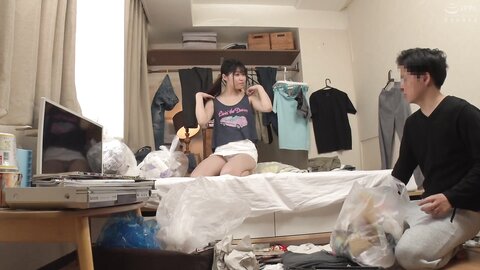 HUNTB-303 Its fine become an uncle. A niece which all of a sudden stumbled on the studio cleans up a dirty household!But no...