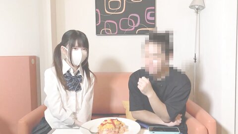 3049060 After cooking and talking about her first love with Miku a middle-aged girl in white socks and school uniform