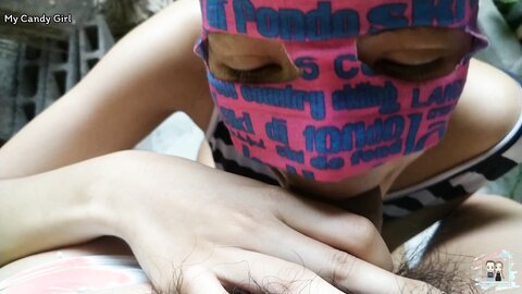 Thai Girl Blowjob Outdoor สาวไทยน่ารักอมควยโชว์ข้างบ้าน