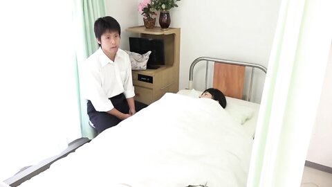 Voluptuous Asahi Mizuno with a tremendous ass gets fucked during a hospital visit