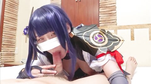 A Massive Creampie Sex Video Of The Lewd Cosplayer Rai Shogun Who Loves Dicks The Tight Pussy That Twitches As It Cums Is Too Erotic