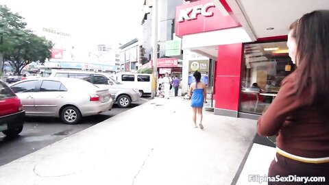 Michelle  Double Fuck For Horny Filipina Pussy