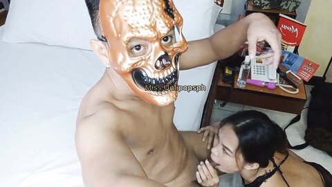 Pinay Was Fucked By A Man In A Mask