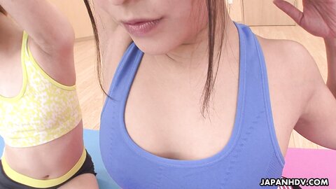 Asian  Gym Sport Fan Aika Hoshino Miria Aiba  Scene 1 104