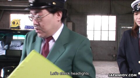 Asian  Hot Taxi Driver Jun Kusanagi  Scene 2 123