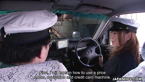 Asian  Hot Taxi Driver Jun Kusanagi  Scene 2 123