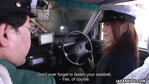 Asian  Hot Taxi Driver Jun Kusanagi  Scene 2 123