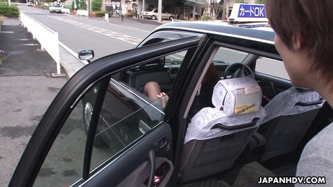 Asian  Hot Taxi Driver Jun Kusanagi  Scene 3 124
