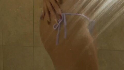 ゆきぽよYuki Kimura YukipoyoTube - Bikini Bubble Bath Shower ビキニバブルバスシャワー