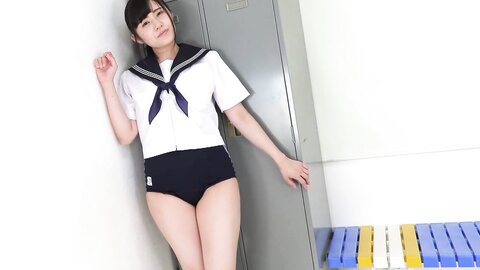 Lovepop Maya Kikuchi 菊池まや - L0696 Clip 003 Sailor Swimwear