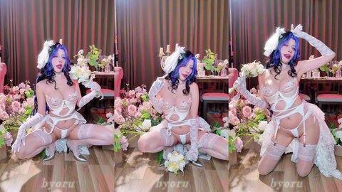 [Cosplay] Byoru - Eclipse Dream Bride 棕色尘埃 伊柯利普斯 婚纱 [61P28V-4.05GB] (5)