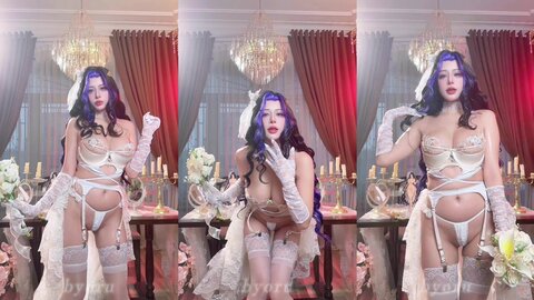 [Cosplay] Byoru - Eclipse Dream Bride 棕色尘埃 伊柯利普斯 婚纱 [61P28V-4.05GB] (20)