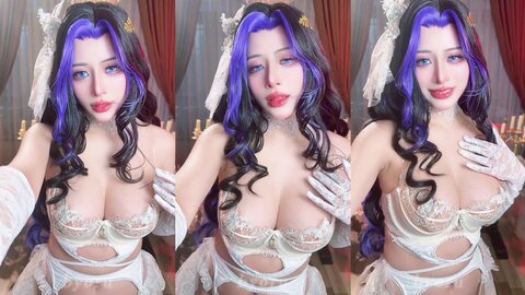 [Cosplay] Byoru - Eclipse Dream Bride 棕色尘埃 伊柯利普斯 婚纱 [61P28V-4.05GB] (8)