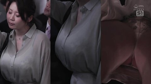 Minami Haru Minato Haru  A Crowded Last Train  A Drunk And Loose Office Lady Scene 1