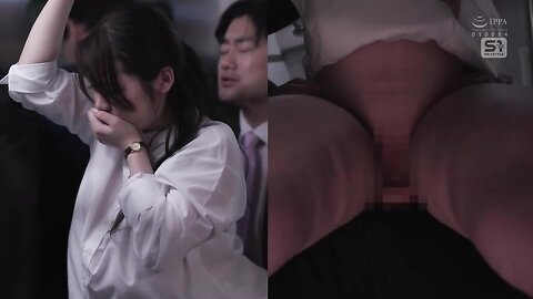 Minami Haru Minato Haru  A Crowded Last Train  A Drunk And Loose Office Lady Scene 1