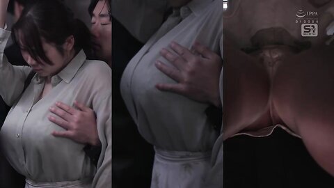 Minami Haru Minato Haru  A Crowded Last Train  A Drunk And Loose Office Lady Scene 1