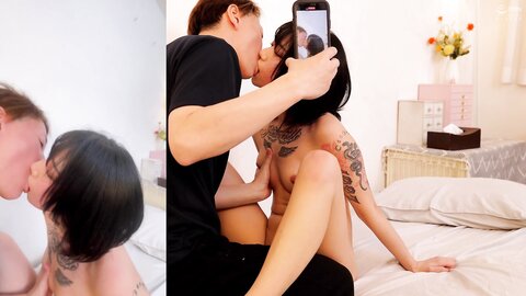 BAGR-071 God Gal Bitch's Reverse Nan Bringing Room Fixed Point Camera Captured Tattoo Gal's Sweet Sad One...