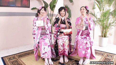 Asian  Kimono Lady Uta Kohaku Sanae Momoi Hina  Scene 1 172