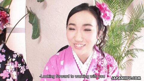Asian  Kimono Lady Uta Kohaku Sanae Momoi Hina  Scene 1 172