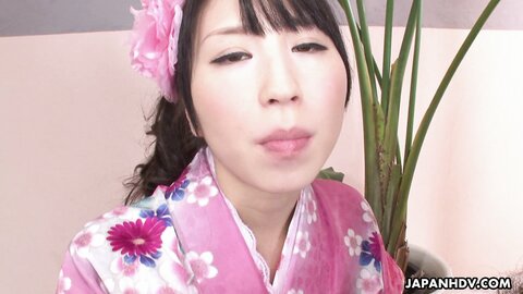 Asian  Kimono Lady Uta Kohaku Sanae Momoi Hina  Scene 1 172