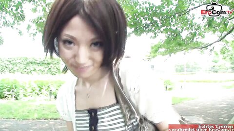 Petite Asian Girl In School Uniform Gets A Creampie In Her Hairy Tight