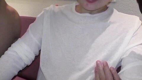 4782219 [private filming, threesome, cumshot]**pzzyxqx*z* Mistress with a slender body sucks two rods in her mouth, her tight pussy is filled with semen for two rods...