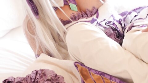 4783532 90% OFF!!!**p**zsnsoqz 145cm tall miraculous** big breasted angel x white haired half elf!