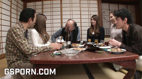 Japanesestyle Dinner Fucking 3 Very Hot Girls In Tokyo