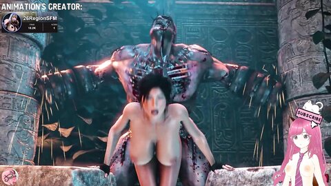 Lara Croft Fucked By A Monster Dick Who Breaks Her Pussy 26Regionsfm A