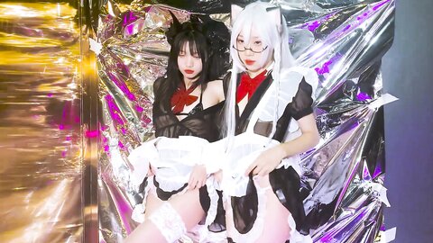 [Cosplay] 柒柒要乖哦 女仆の惩戒课 [110P1V-1.47GB]