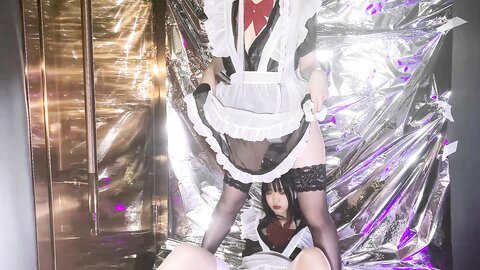 [Cosplay] 柒柒要乖哦 女仆の惩戒课 [110P1V-1.47GB]