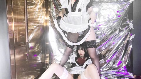 [Cosplay] 柒柒要乖哦 女仆の惩戒课 [110P1V-1.47GB]