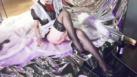 [Cosplay] 柒柒要乖哦 女仆の惩戒课 [110P1V-1.47GB]