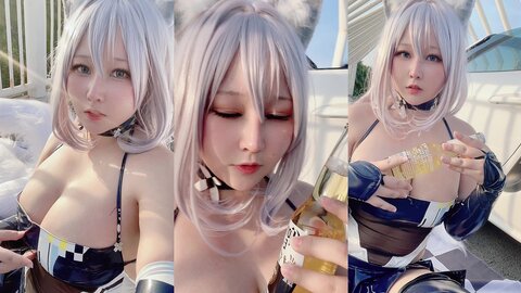 [Cosplay] KANEKO_咔喵 信浓赛车 浴缸 [148P4V-2.69GB] (2)