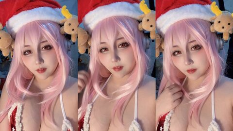 [Cosplay] KANEKO_咔喵 索尼子 圣诞 [18P2V-138MB] (2)