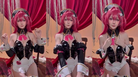 [Cosplay] 星之迟迟 2025年06月计划D NIKKE 马斯特·浪漫的女仆 [54P1V-926MB]