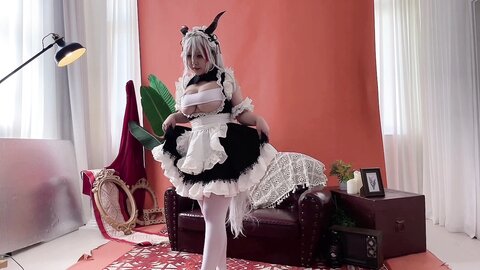 [Cosplay] KANEKO_咔喵 埃吉尔女仆 [37P3V-2.4GB]